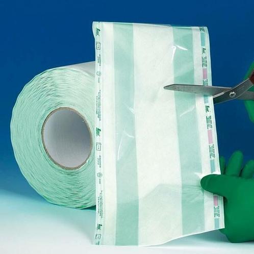 Sterilisatierol met vouw 100 mtr x 30 cm, Diversen, Verpleegmiddelen, Nieuw, Verzenden