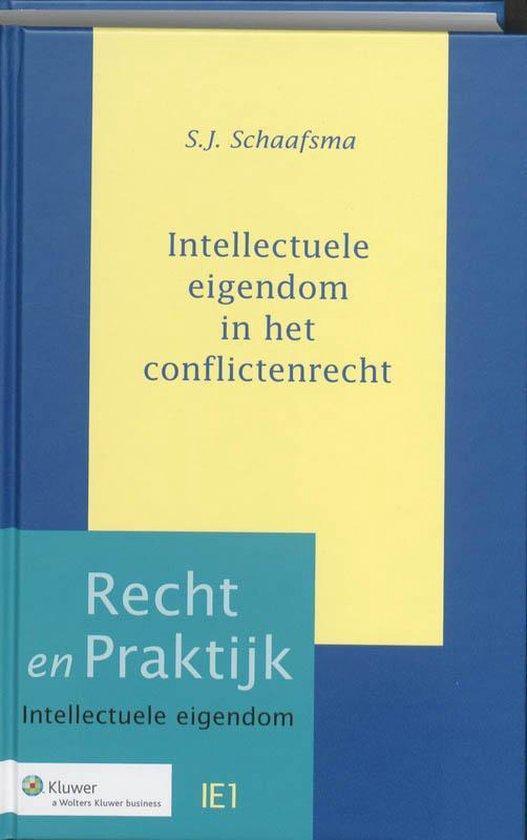 Intellectuele eigendom in het IPR conflictenrecht, Boeken, Overige Boeken, Ophalen of Verzenden
