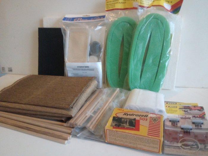 Faller, Noch, ER Decor H0 - Modeltreinlandschap (38) - Terra, Hobby en Vrije tijd, Modeltreinen | H0