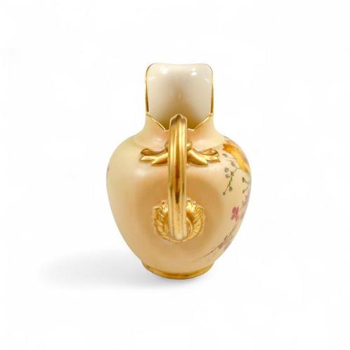 Royal Worcester - Edwardian blush ivory jug with, Antiek en Kunst, Antiek | Glas en Kristal