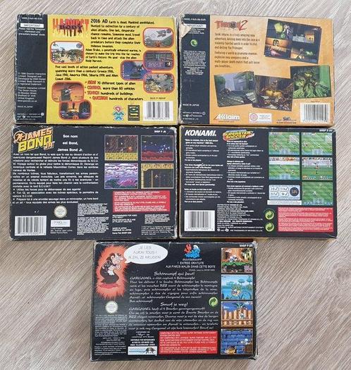 Nintendo - Nintendo 64 - SNES - All Original x5 Total -, Spelcomputers en Games, Spelcomputers | Overige Accessoires