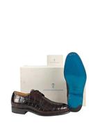 RRP 4950€ SUTOR MANTELLASSI Brown Goodyear Derby Shoes 100%, Nieuw