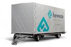 Hulco Rota-2 502x203 3000Kg met huif 210, Auto diversen, Aanhangers en Bagagewagens, Ophalen of Verzenden, Gebruikt