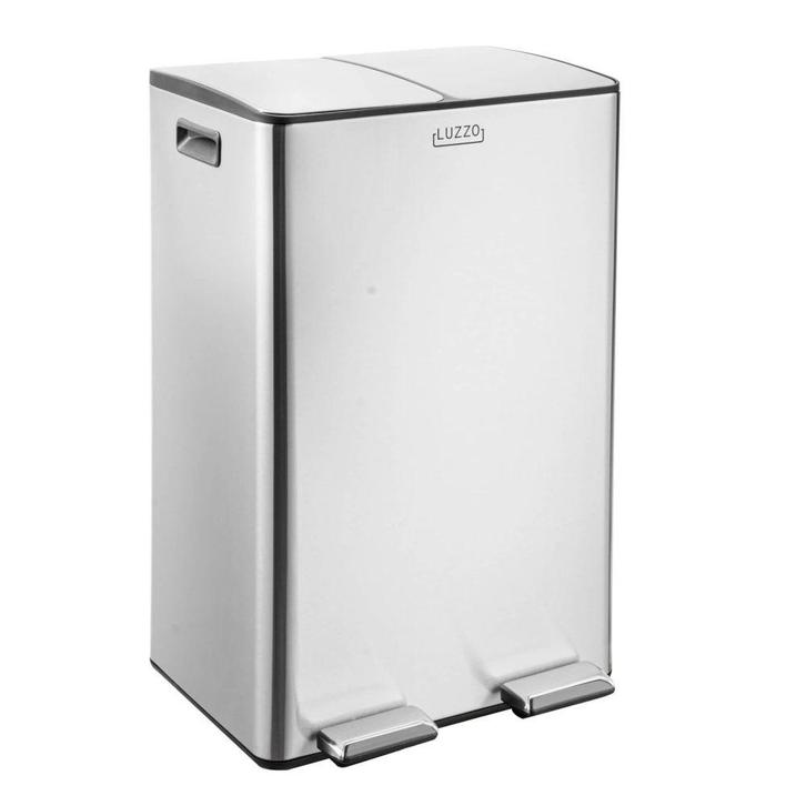 4goodz Luzzo Florida pedaalemmer prullenbak afvalscheiding, Huis en Inrichting, Woonaccessoires | Prullenbakken, Nieuw, Verzenden