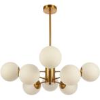 Hanglamp Gina White Gold 8-Licht, Verzenden, Nieuw