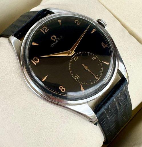 Omega - Jumbo Steel - 2505 - Heren - 1955, Sieraden, Tassen en Uiterlijk, Horloges | Heren