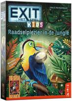 EXIT - Kids Raadselplezier in de Jungle | 999 Games -, Hobby en Vrije tijd, Gezelschapsspellen | Bordspellen, Verzenden, Nieuw