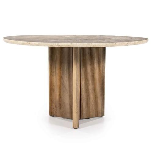 Eettafel Sara - 95901 - eettafel, Huis en Inrichting, Tafels | Eettafels, Nieuw, Overige materialen