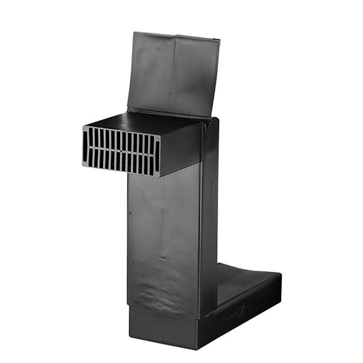 Ubbink Vloerventilatiekoker WF zwart, Doe-het-zelf en Verbouw, Ventilatie en Afzuiging, Ophalen of Verzenden