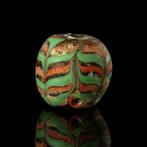 Viking periode Glas Getrokken glazen kraal (Zonder