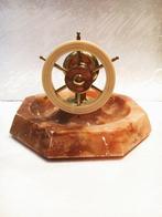 Hixon Alabaster Products - Notenkraker - Albast, Messing