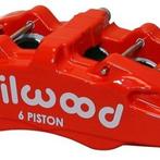 Wilwood Caliper-Forged Dynapro 6 5.25in Mount-Red-L/H, Ophalen of Verzenden, Nieuw