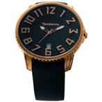 Tendence Gulliver Slim Horloge Rose Black 10ATM XL, Sieraden, Tassen en Uiterlijk, Horloges | Dames, Nieuw, Verzenden