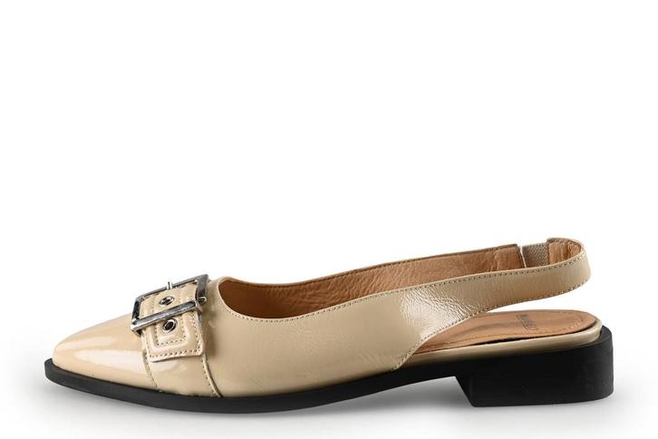Manfield Slingbacks in maat 39 Wit | 10% korting, Kleding | Dames, Schoenen, Wit, Zo goed als nieuw, Verzenden