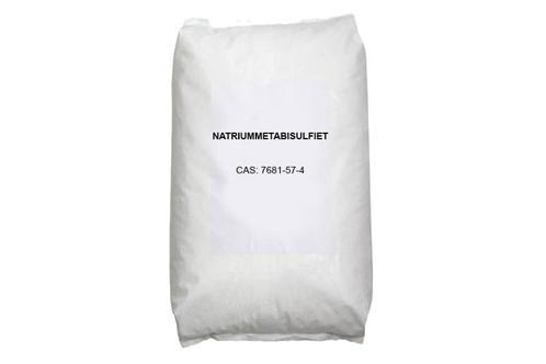 Wmm Chemie Handel Natriummetabisulfiet foodgrade 25 kg, zak, Doe-het-zelf en Verbouw, Overige Doe-het-zelf en Verbouw, Nieuw, Verzenden