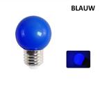 LED Bollamp E27 - 2 Watt - Blauw
