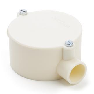 Lasdoos | Attema (2 ingangen, Met deksel, 5/8 inch, 16 mm), Doe-het-zelf en Verbouw, Elektra en Kabels, Nieuw, Verzenden