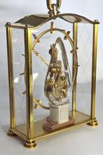 Tafel/bureauklokken - Jaeger-LeCoultre - Glas, Messing -, Antiek en Kunst