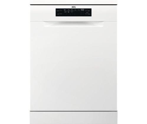 €699 AEG FFB74917ZW vrijstaande vaatwasser 44 dB, Witgoed en Apparatuur, Vaatwasmachines, Ophalen of Verzenden
