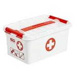 Sunware Q-Line First Aid Box met Deksel 6 Liter, Nieuw, Verzenden