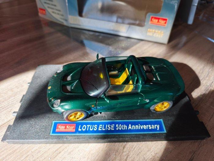 Sunstar 1:18 - Modelauto - Lotus Elise 50th Anniversary, Hobby en Vrije tijd, Modelauto's | 1:5 tot 1:12