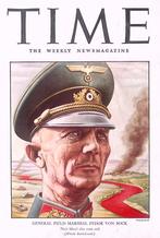 Cover Time Magazine1942 met Fedor von Bock (lijst optie), Verzamelen, Militaria | Tweede Wereldoorlog, Verzenden, Foto of Poster