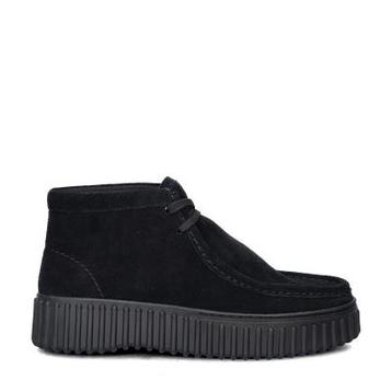 Clarks Torhill Moss veterboots voor dames in het Zwart beschikbaar voor biedingen