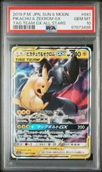 Pokémon - 1 Graded card - PSA 10 - Pikachu & Zekrom GX -, Nieuw