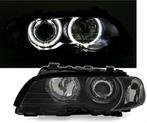 Xenon Look Koplampen met LED Angel Eyes voor BMW 3 Serie E46, Ophalen of Verzenden