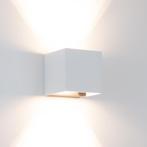 Wandlamp Shift up- en downlighter muurlamp wit incl. LED, Huis en Inrichting, Nieuw, Verzenden