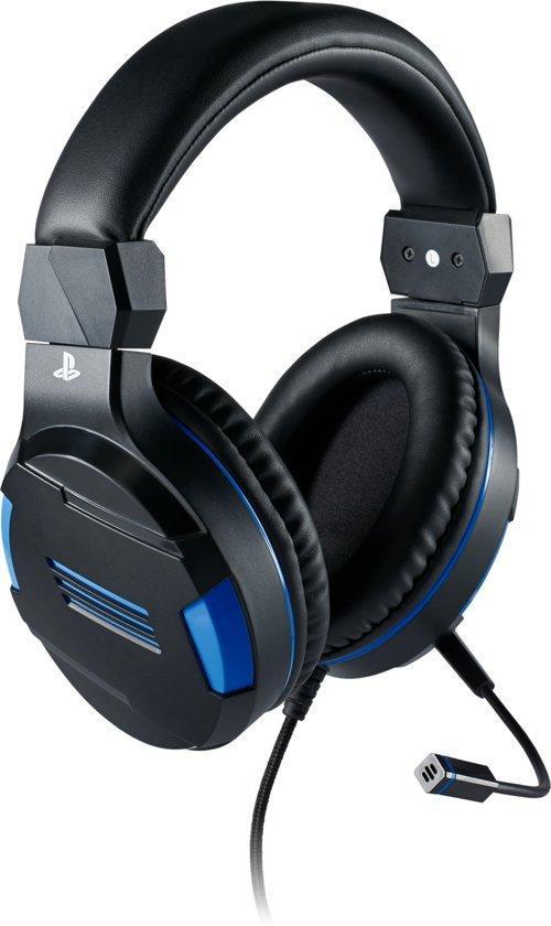 Bigben Playstation 4 Stereo Headset - Zwart/Blauw PS4, Spelcomputers en Games, Spelcomputers | Sony PlayStation Consoles | Accessoires