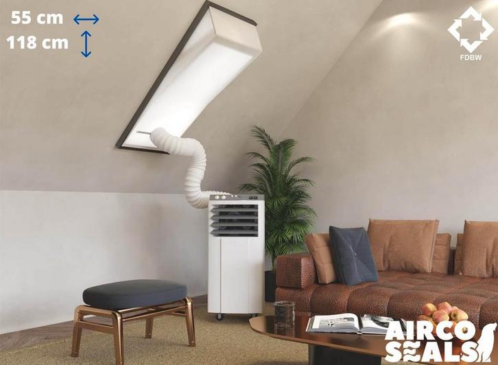 Airco raamafdichtingskit 55 x 118 cm voor Velux dakraam, Witgoed en Apparatuur, Airco's, Nieuw, Verzenden