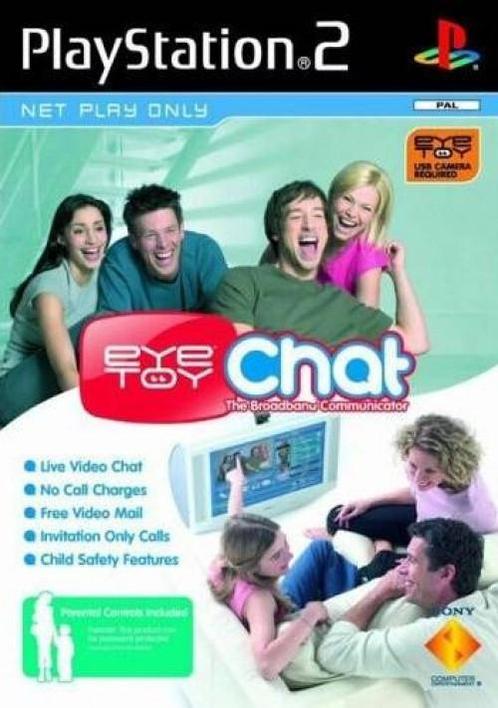 Eye Toy Chat + Camera (PlayStation 2), Spelcomputers en Games, Games | Sony PlayStation 2, Gebruikt, Verzenden