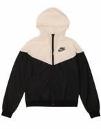 NIKE Mens Hooded Rain Jacket UK 34 XS Black Colourblock, Kleding | Heren, Verzenden, Nieuw