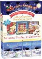 Puzzle Adventskalender - Merry Christmas Puzzel (24x50, Hobby en Vrije tijd, Denksport en Puzzels, Verzenden, Nieuw