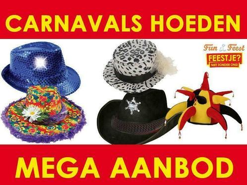 Carnavalshoeden - Mega aanbod carnavalshoedjes, Kleding | Dames, Carnavalskleding en Feestkleding, Accessoires, Nieuw, Carnaval