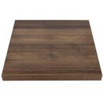 Vierkant tafelblad Rustic Oak | 60 cm, Verzenden, Nieuw in verpakking