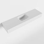 MONDIAZ LEX Talc vrijhangende solid surface wastafel 110cm., Ophalen of Verzenden, Nieuw, Overige typen
