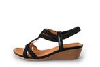 Ella Cruz Sandalen in maat 37 Zwart | 10% extra korting, Verzenden, Zwart, Sandalen of Muiltjes, Zo goed als nieuw