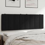 vidaXL Hoofdbordkussen Hanko 140 cm fluweel zwart, Huis en Inrichting, Slaapkamer | Bedden, Verzenden, Nieuw