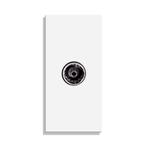 MODULE | 1/2 | WIT | COAX | TV | FEMALE, Ophalen of Verzenden, Nieuw