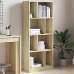 vidaXL Boekenkast 57x28,5x141 cm bewerkt hout sonoma, Huis en Inrichting, Verzenden, Nieuw, Overige houtsoorten