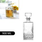 Lifetime Whisky Decanter - 1 Liter Glazen Karaf met Lucht..., Ophalen of Verzenden, Nieuw