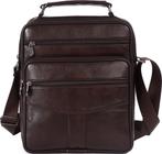 THL Design Leren Schoudertas Heren tas Tussenmaat Model Sale, Overige merken, Bruin, Verzenden, Nieuw