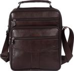 THL Design Leren Schoudertas Heren tas Tussenmaat Model Sale, Nieuw, Overige merken, Bruin, Leer