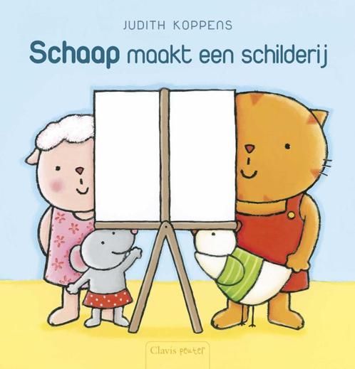 Schaap maakt een schilderij 9789044810721 Judith Koppens, Boeken, Kinderboeken | Baby's en Peuters, Zo goed als nieuw, Verzenden