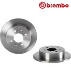 BREMBO Remschijf HONDA JAZZ 1.2 achterzijde, Verzenden, Nieuw