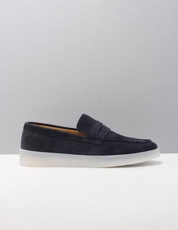 Blackstone zg43 loafers heren blauw  navy suede 43 beschikbaar voor biedingen