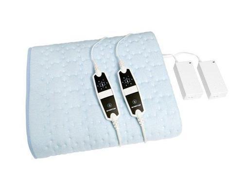 Elektrische onderdeken 2 persoons - 160x140 cm - Fleece - Li, Huis en Inrichting, Slaapkamer | Beddengoed, Nieuw, Verzenden