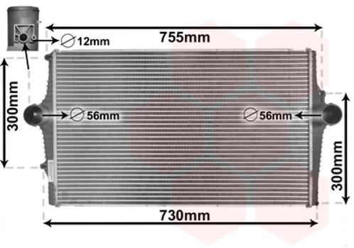 INTERCOOLER VOOR VOLVO S60 RS 2000-2004 30741580, Auto-onderdelen, Airco en Verwarming, Nieuw, Ophalen of Verzenden